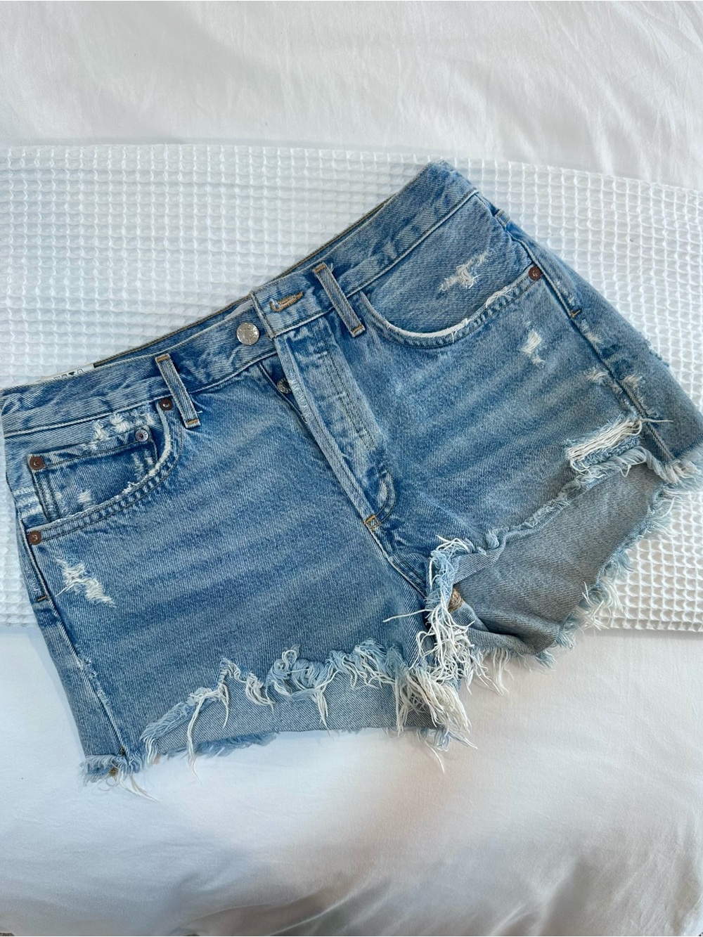 AGOLDE Vintage Cut Off Shorts